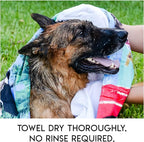 No Rinse Pet Wipes | Rinse Free Shampoo Mittens | Dogs & Cats | Bath Wipes - Image 8