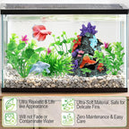 MyLifeUNIT Fish Tank Decorations, 7 Pieces Aquarium Plants Set - Image 5