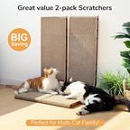 FUKUMARU Cat Scratcher, 26.8 Inch Cat Scratch Pad - Image 2