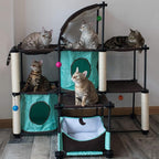 Kitty City Claw Indoor Mega Kit Cat Furniture, Corrugate Cat Scratcher - Image 4