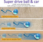 Interactive Cat Toys Ball for Indoor Cats Fast Rolling on Carpet, Chirping & - Image 2