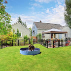 Yaheetech Dog Playpen Outdoor, 32 inch 32 Panels Dog Pen Indoor Heavy Duty - Image 2