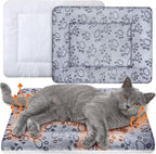 VitalCozy 2 Pack Self Warming Cat Mat Self Heating Pad Bed Reversible Machine by VitalCozy