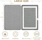 Gray Cat Scratching Mat Sisal, 2 Packs Sisal Fabric Large Cat Scratching Pad - Image 2