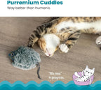 Catstages Nighttime Cuddle Plush Mouse Cat Toy - Image 3
