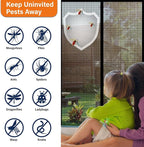 Magnetic Screen Door，Fiberglass Screen Door Mesh，Keep Bugs Out, Heavy-Duty Mesh - Image 5