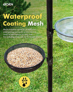 iBorn Bird Feeders Station Mesh Tray and Ring - Image 5