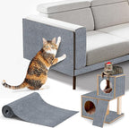Cat Scratching mat Self-Adhesive, Trimmable Furniture Protector by ALEIFLEforKidsAdultsCosplayGift