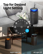 COWAY Air Purifiers for Bedroom Home up to 810 ft², HEPA Filter for Smoke - Image 6