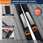 Magnetic Screen Door, Heavy Duty Door Screen Magnetic Closure Keep Bugs Out - Image 3