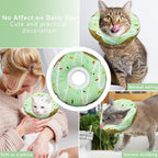 Cat Cone Collar Soft, Adjustable Cat Recovery Collar Kitten Cones to Stop - Image 4