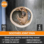 K&H Pet Products Thermo-Kitty Bed Heated Cat Beds - Image 3
