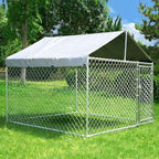 HITTITE Extra Large Outdoor Dog Kennel, Anti-Rust Dog Kennel Outside by HITTITE