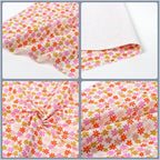 ARING PET Floral Dog Bandana, Spring Summer Daisy Flower Girl Pet Bandana Scarf - Image 6