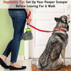 DogBuddy Pooper Scooper, Portable Dog Pooper Scooper, Poop Scooper - Image 5