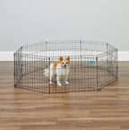 MidWest Homes for Pets Folding Metal Puppy / Dog Exercise Pen, Indoor/Outdoor - Image 3