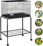 Yaheetech 47-inch Rolling Breeding Flight Bird Cages - Image 3