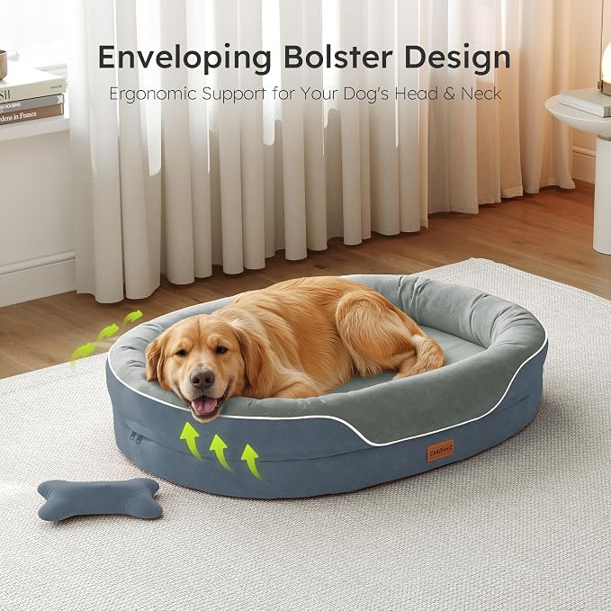 XL Orthopedic Dog Bed, Extra Large Dog Bed, Dog Sofa - Image 2