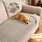 H.VERSAILTEX Non Slip Pet Couch Cover Chenille Dog Bed Protector Thick Soft by HVERSAILTEX