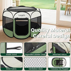 Love's cabin Pet Puppy Dog Playpen, Medium Dog Tent Crates Cage Indoor/Outdoor - Image 5