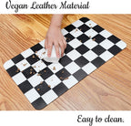 Ralxion Checkered Dog Feeding Mat, Absorbent Mats - Image 6