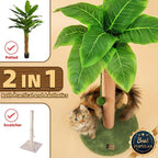 Meowoou Cat Scratching Post 33 Inch Tall Cat Scratcher - Image 2