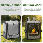 Foldable Bird Carrier Bag, Bird Backpack - Image 6