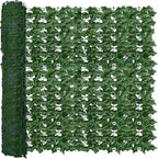 Artificial Fence Privacy Screen: 4FT x 50FT UV-Anti Faux Greenery Backdrop Ivy by ODTORYHOME