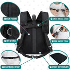 PetAmi Dog Front Carrier Backpack, Ventilated Adjustable Dog Pet Cat Chest - Image 5