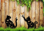 Metal Cat Garden Decor for Outside, Rust Proof Steel Kitten Decor for Kitty - Image 8