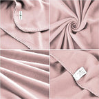 Fleece Throw Blanket Set Bulk for Travel Kids Outdoor Wedding Pet - Image 3