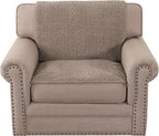 H.VERSAILTEX Plush Chenille Couch Armrest Cover 2 Packs Thick and Soft Sofa - Image 7