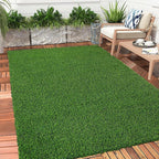 Bsmathom Artificial Grass Rug Indoor Outdoor Rug, 3x5Ft Dog Grass Mat - Image 2