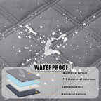 Smiry Waterproof Dog Bed Cover Blanket 30x70, Soft Reversible Pet Blanket - Image 2