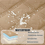 Smiry Waterproof Dog Bed Cover Blanket 40x80, Soft Reversible Pet Blanket - Image 2