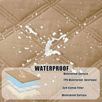 Smiry Waterproof Dog Bed Cover Blanket 40x70, Soft Reversible Pet Blanket - Image 2