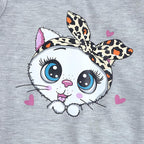 Toddler Baby Girls Clothes Long-sleeve Tie Dye Hoodie Sweatshirt Pants Hooded - Image 4