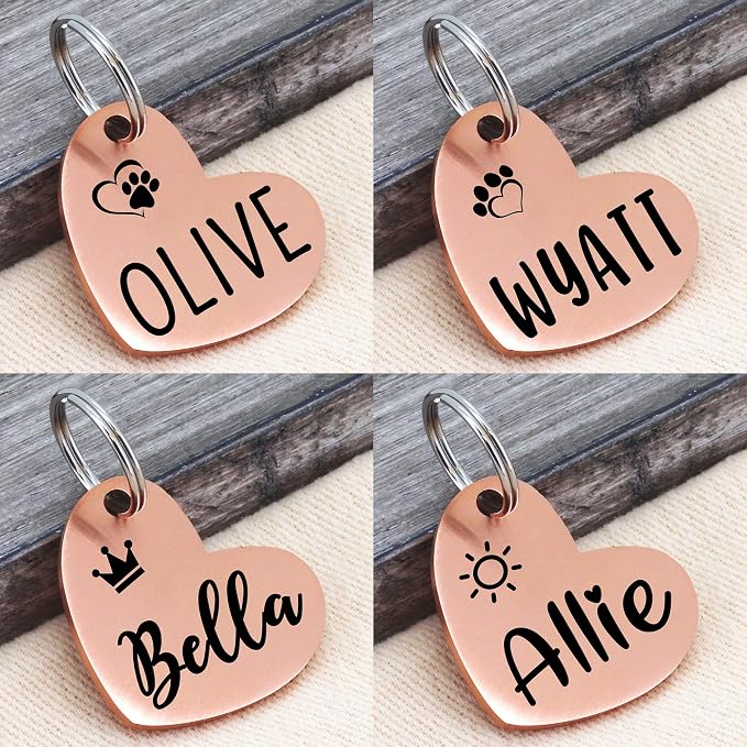 Ultra Joys Custom, Personalized Pet ID Tag, - Image 3