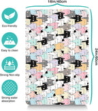 Pet Feeding Mat for Floors Waterproof Dog Mat for Food and Water Absorbent - Image 4