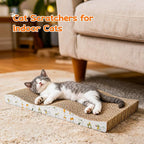 PatiencET Cat Scratch Pad 2 Pack, Waved Cardboard Cat Scratcher - Image 7