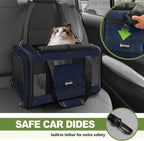 Cat Carrier 18x11x11 United Airline Approved, Top Loader Heavy Duty Softshell - Image 8
