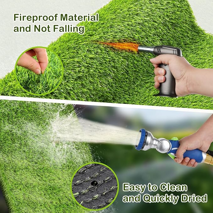 Artificial Grass, Professional Dog Grass Mat, Potty Training Rug and - Image 3