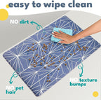 NALALAS Large Dog Mat for Food and Water, Cat Feeding Mat | Large Waterproof - Image 4