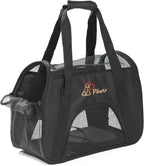 Pawer Soft-Sided Pet Carrier for Cat and Small Dog, Medium Size, Washable 600D - Image 3