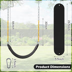 Sunnyglade 8PCS Swings Seats Heavy Duty - Image 5