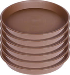 6 Pack of 8 inch Plant Saucer, Heavy Duty Plastic Plant Water Tray 8 inch Round - Image 8