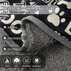 Waterproof Dog Blankets Pet Blanket, Soft Fluffy Sofa Car Bed Protector - Image 4