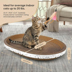 3Pack Extra Large Versatile Cardboard cat Scratcher & Lounger bed, High-Density - Image 5