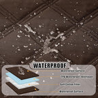 Smiry Waterproof Dog Bed Cover Blanket 40x80, Soft Reversible Pet Blanket - Image 2