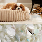 Bedsure ComfyFleece™ Donut Medium Dog Bed - Image 2